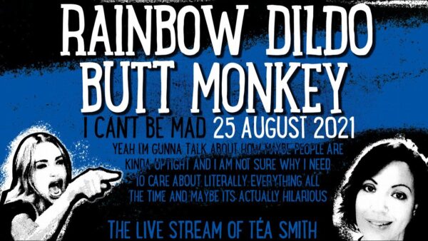 Rainbow Dildo Butt Monkey, I can't be mad